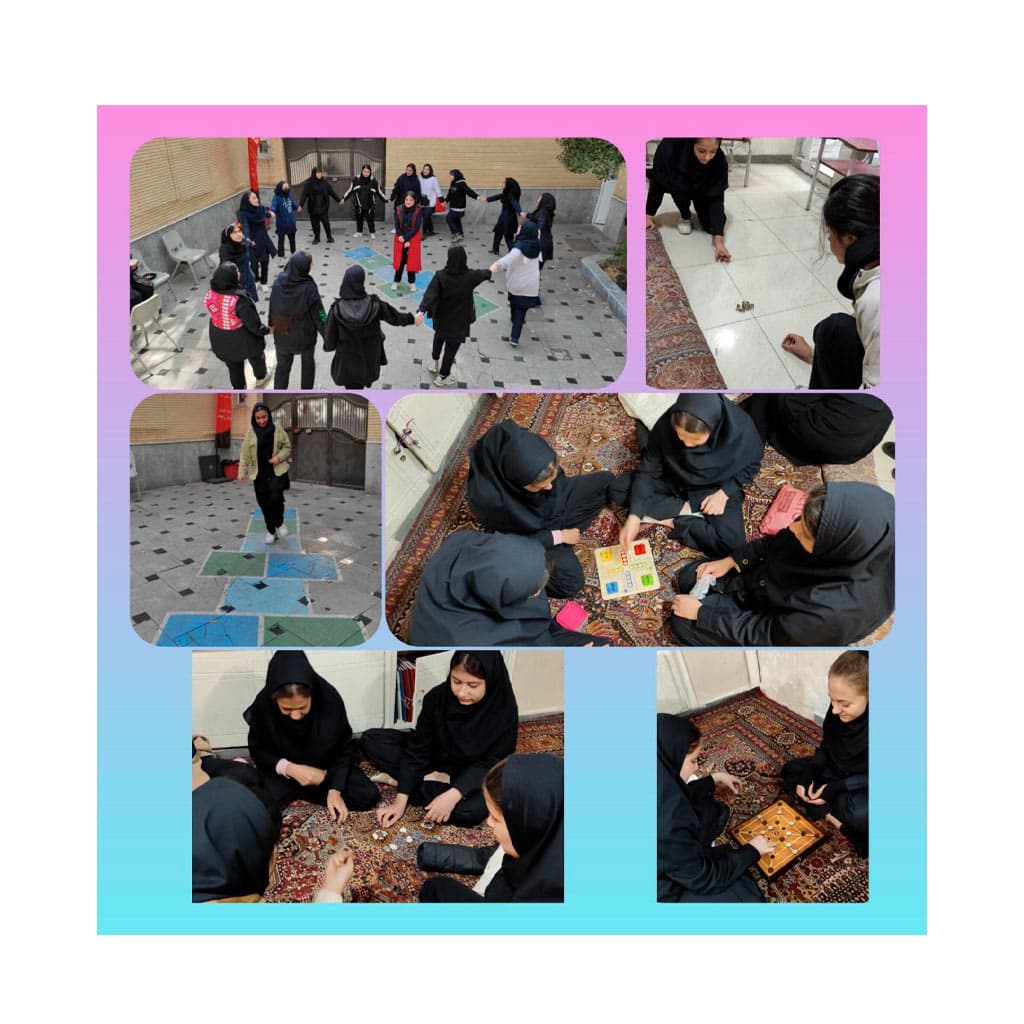 برگزاری طرح نشاط در مدرسه